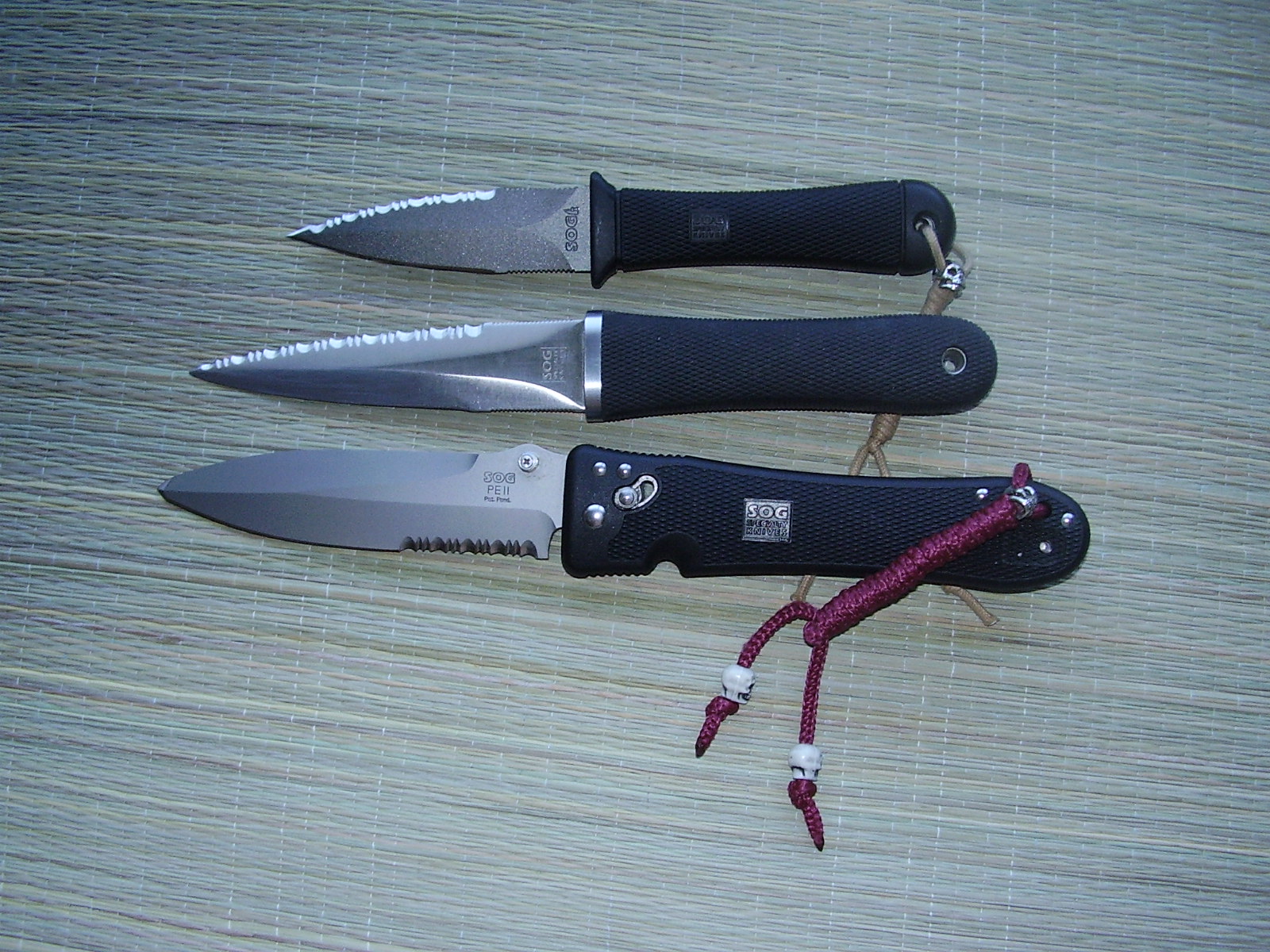 SOG Mini Pentagon with other Pentagons (Photo:"relikt" - guns.ru)