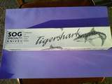 SOG Midnight Tigershark original box